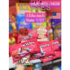 Socola hershey`s Kisses dâu (mỹ)