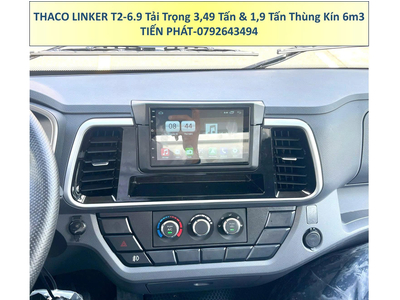 Xe Tải Thaco Linker T2-6.9 Thùng Kín dài 6m3 tải 1,9 Tấn và 3,49 Tấn