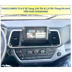 Xe Tải Thaco Linker T2-6.9 Thùng dài 6m3 tải 1,9 Tấn và 3,49 Tấn