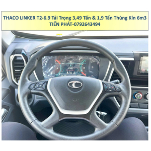 Xe Tải Thaco Linker T2-6.9 Thùng dài 6m3 tải 1,9 Tấn và 3,49 Tấn