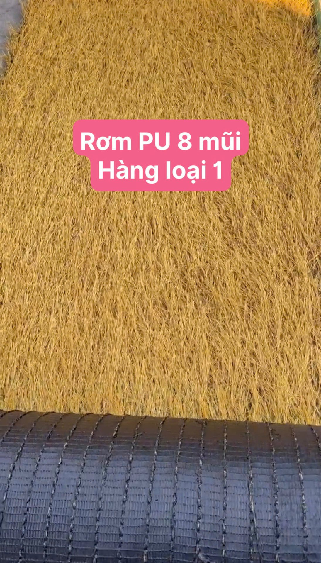 Mái rơm nhân tạo ĐẾ PVC LOẠI 1