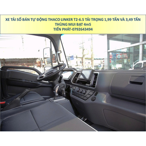 Xe Tải Số Bán Tự Động THACO LINKER T2-6.5 Thùng Mui Bạt Tải 2 Tấn và 3,5 Tấn
