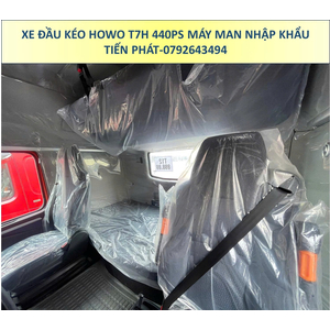 XE ĐẦU KÉO NHẬP KHẨU HOWO T7H 440PS MÁY MAN CẦU LÁP MỚI NHẤT