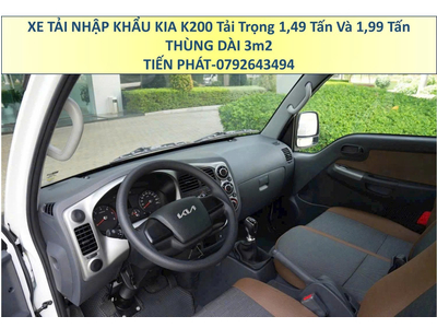 Xe Tải Thùng Lửng KIA K200 Nhập Khẩu Tải Trọng 1,5 Tấn và 2 Tấn Thùng Dài 3m2