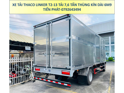 Xe Tải 7.5 Tấn THACO LINKER T2-13 Thùng Kín 6m9 Mới Nhất