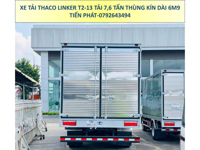 Xe Tải 7.5 Tấn THACO LINKER T2-13 Thùng Kín 6m9 Mới Nhất
