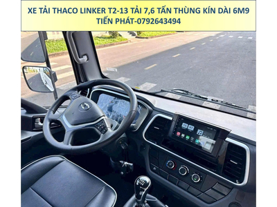 Xe Tải 7.5 Tấn THACO LINKER T2-13 Thùng Kín 6m9 Mới Nhất