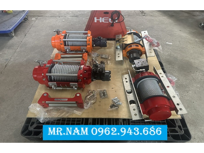 Tời thủy lực 4 tấn và 6,8 tấn – dòng có phanh và không phanh