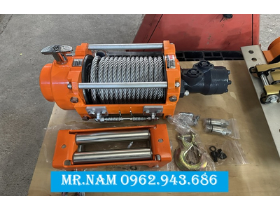 Tời thủy lực 4 tấn và 6,8 tấn – dòng có phanh và không phanh