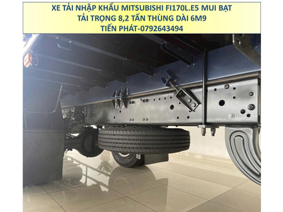 Xe Tải Nhập Khẩu MITSUBISHI FUSO FI170L EURO 5 Tải Trọng 8,2 Tấn Thùng Mui Bạt Mới Nhất