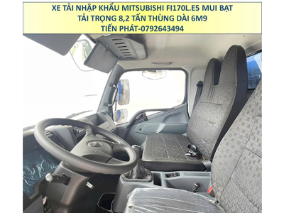 Xe Tải Nhập Khẩu MITSUBISHI FUSO FI170L EURO 5 Tải Trọng 8,2 Tấn Thùng Mui Bạt Mới Nhất