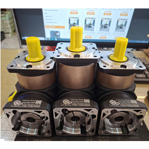 HỘP SỐ GIẢM TỐC HÀNH TINH VUÔNG GỐC CHO ĐỘNG CƠ AC SERVO 750W TỈ LỆ 1/5 1/10 MỚI LSRZ090 Loz Gearbox Mặt Bích 90mm