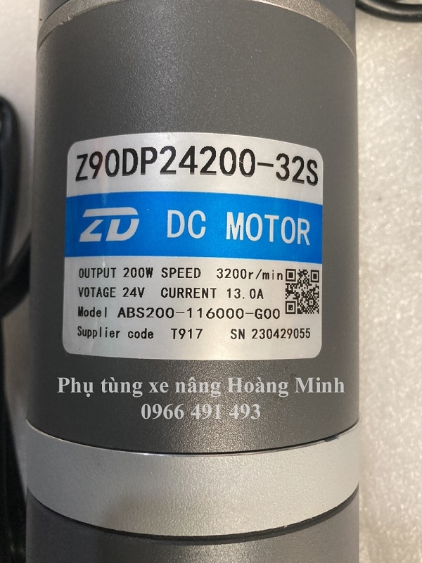 Motor trợ lực lái Hangcha CBD20 Z90DP24200-30S