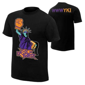 ZACK RYDER - STATUE OF LIBROTY AUGMENTED REALITY AUTHENTIC T-SHIRT