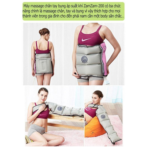 Máy massage chân, tay, bụng áp suất khí Hàn Quốc ZamZam 200