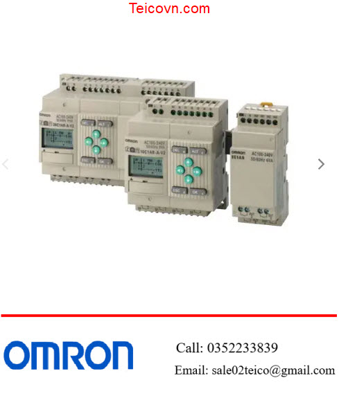 ZEN V2 series - Compact programmable relay - Rơ le lập trình nhỏ gọn - OMRON Việt Nam