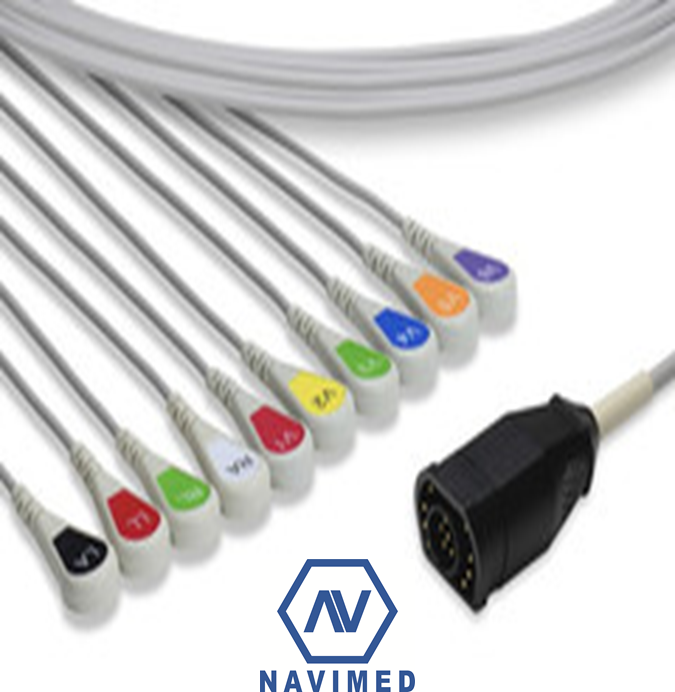 Cáp EKG tương thích với Zoll